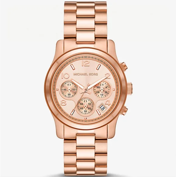 Michael Kors | Accessories | Michael Kors Mercer Rose Gold  display picture 1